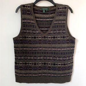 Lauren Ralph Lauren Lambswool Sweater Vest